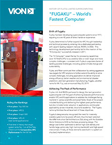 Cover of Fugaku Worlds Fastest Supercomputer solution brief