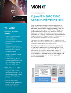 Cover of Fujitsu HPC Compiler Capabilities for FX700 featured overview