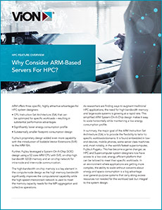 Cover of Why Consider ARM-Based Servers For HPC? featured overview
